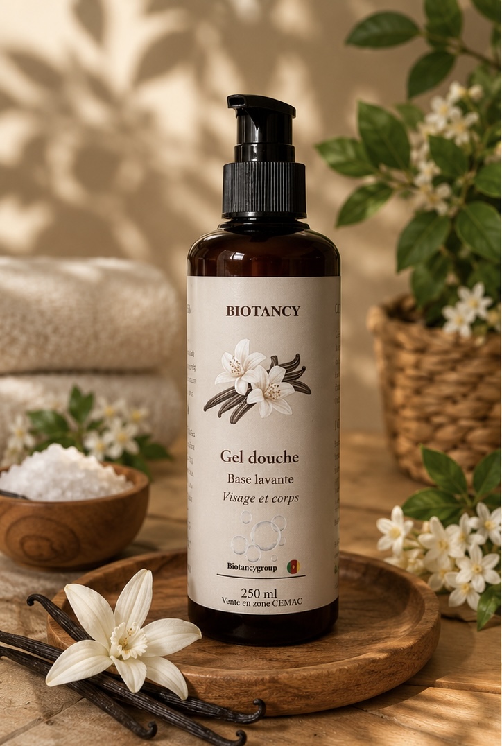 Gel douche fruité vanille Biotancy
