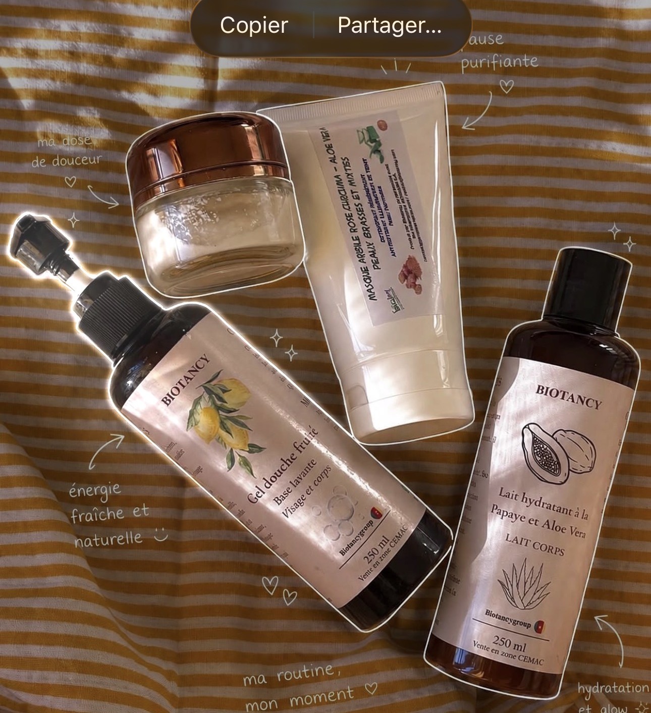 Cosmétique Biotancy