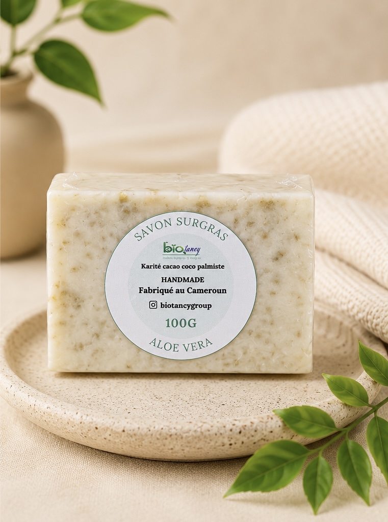 Savon à l'aloé vera Biotancy